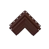 Угол наличника Альта Профиль серия Модерн Коричневый