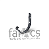 FarAcs PREMIUM: Кронштейн желоба короткий 125/90 Ral 7024