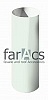 FarAcs: Труба Водосточная (3м) Белый