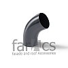 FarAcs PREMIUM: Колено трубы  60° 125/90 Ral 7024