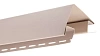 Угол наружный Альта-Профиль под Блокхаус Персиковый