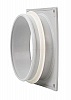 Vilpe: Фланец вентиляционной решетки 100 мм  150*150мм