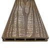 Террасная доска Двухсторонняя Altay Decking Орех 140х20х3000мм