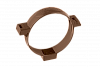Альта-Профиль: Хомут трубы Стандарт Коричневый
