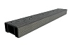 Перила DeckLine Черный 90х45х3000мм