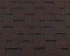 Гибкая черепица RoofShield Премиум Модерн Каштан