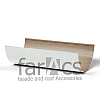 FarAcs: Желоб Водосточный (3м) Белый