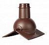 Krovent: Коньковый элемент Pipe-Cone Коричневый (RAL 8017)